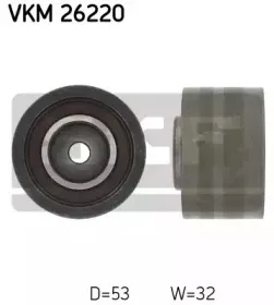 VKM 26220 SKF Паразитный / Ведущий ролик, зубчатый ремень